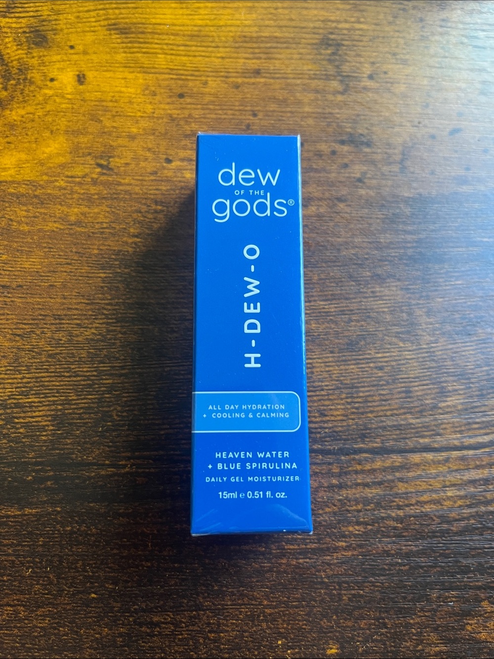 Dew of the Gods H-Dew-O Heaven Water + Blue Spirulina Daily Gel Moisturizer